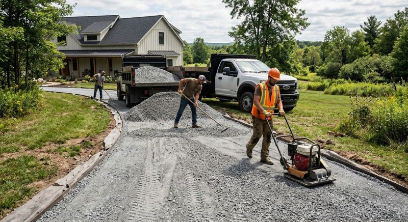 Gravel Installation Service